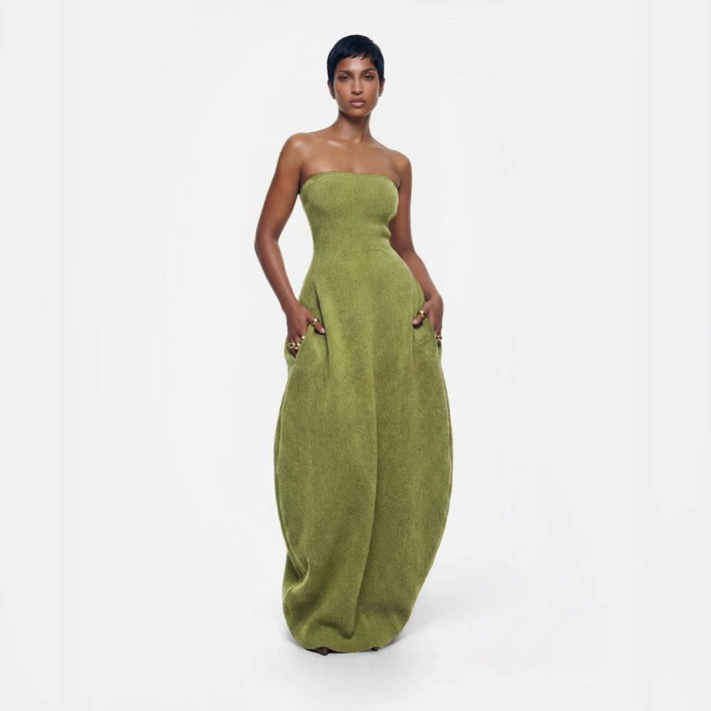 NWT Hanifa Cori Knit Maxi Dress